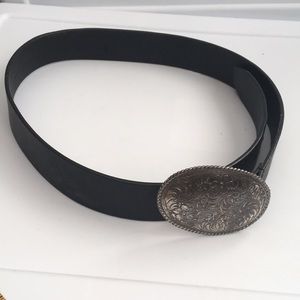 Nine West Genuine leather western style belt